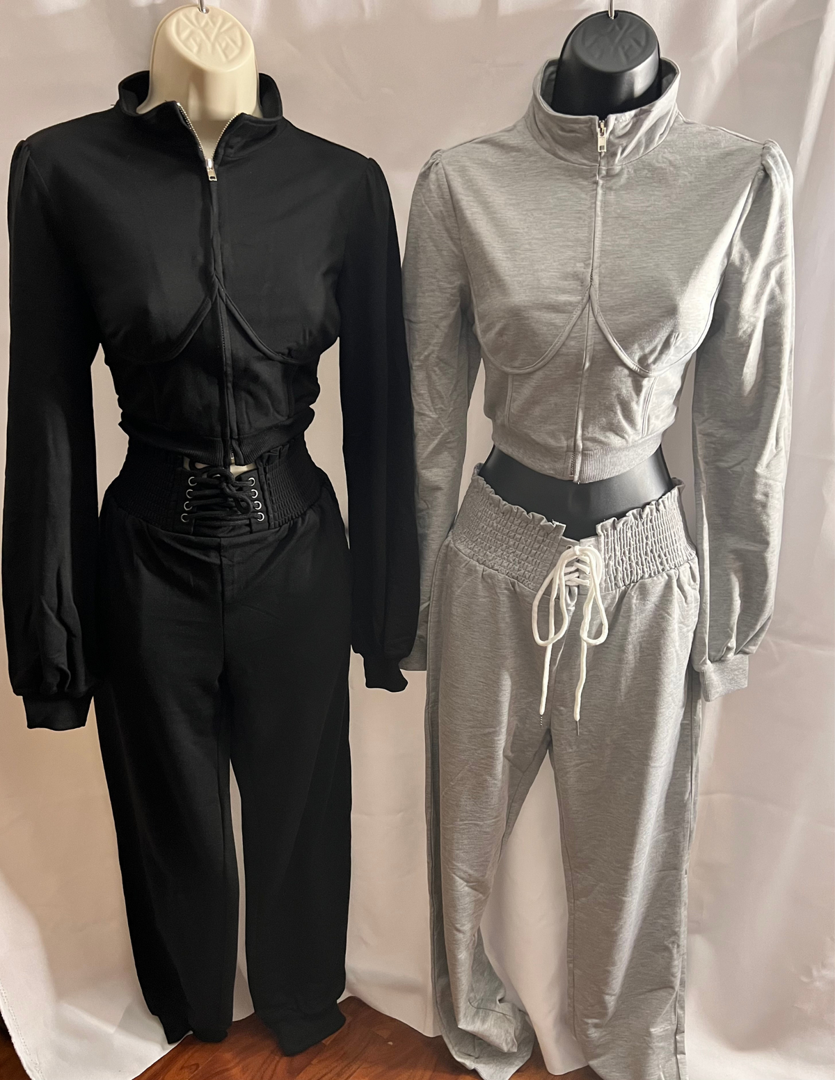 Ari 2pc Corset Jacket Jog Set