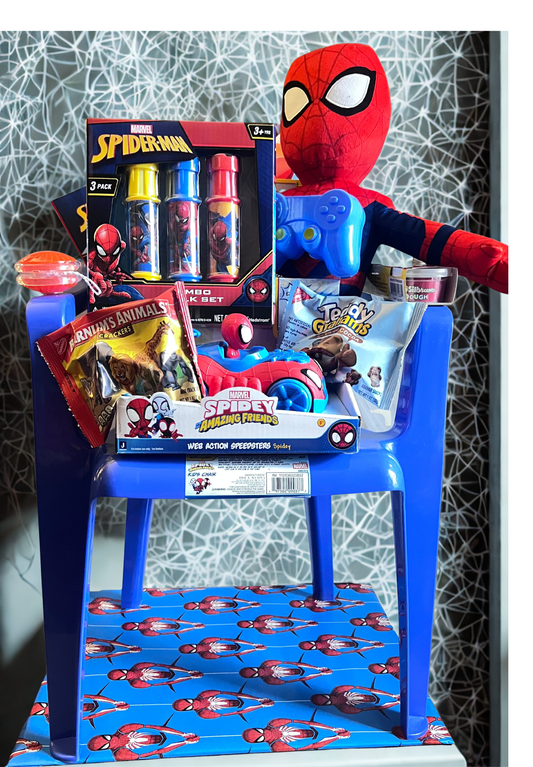 Blue Spidey Friend Easter Chair