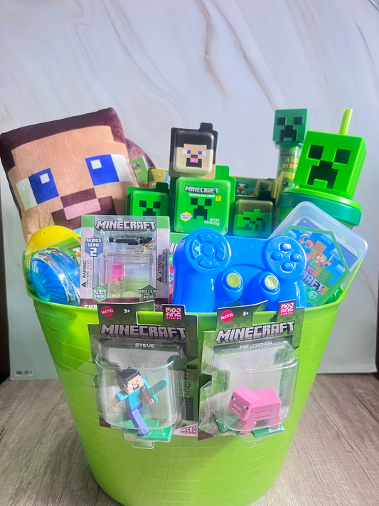 Steve Block Character Easter Basket