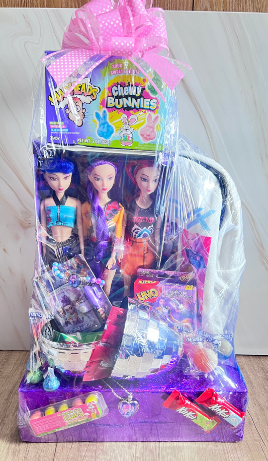 KPop Easter Basket (11 inch dolls)