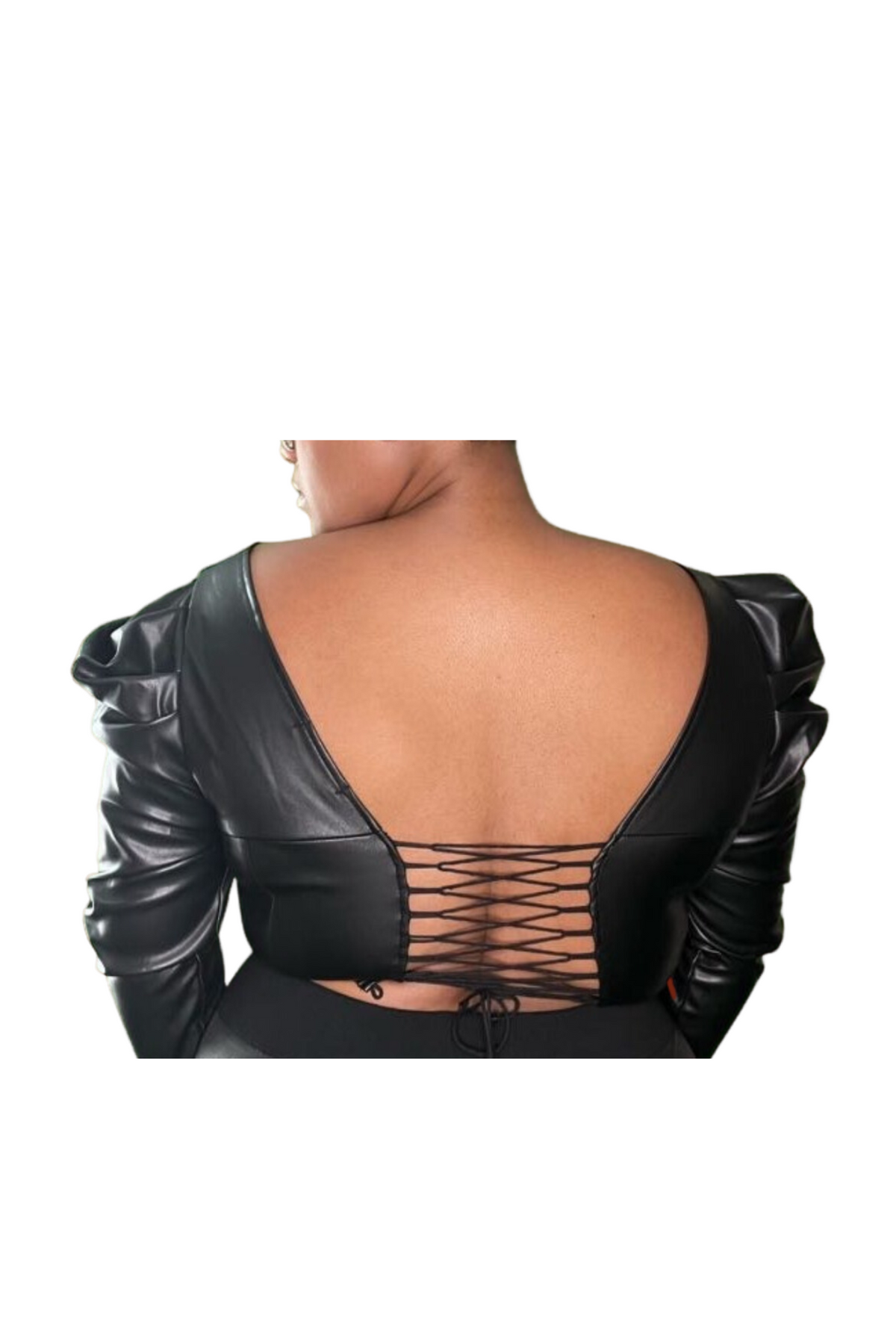 Lace It Up Corset Crop Top