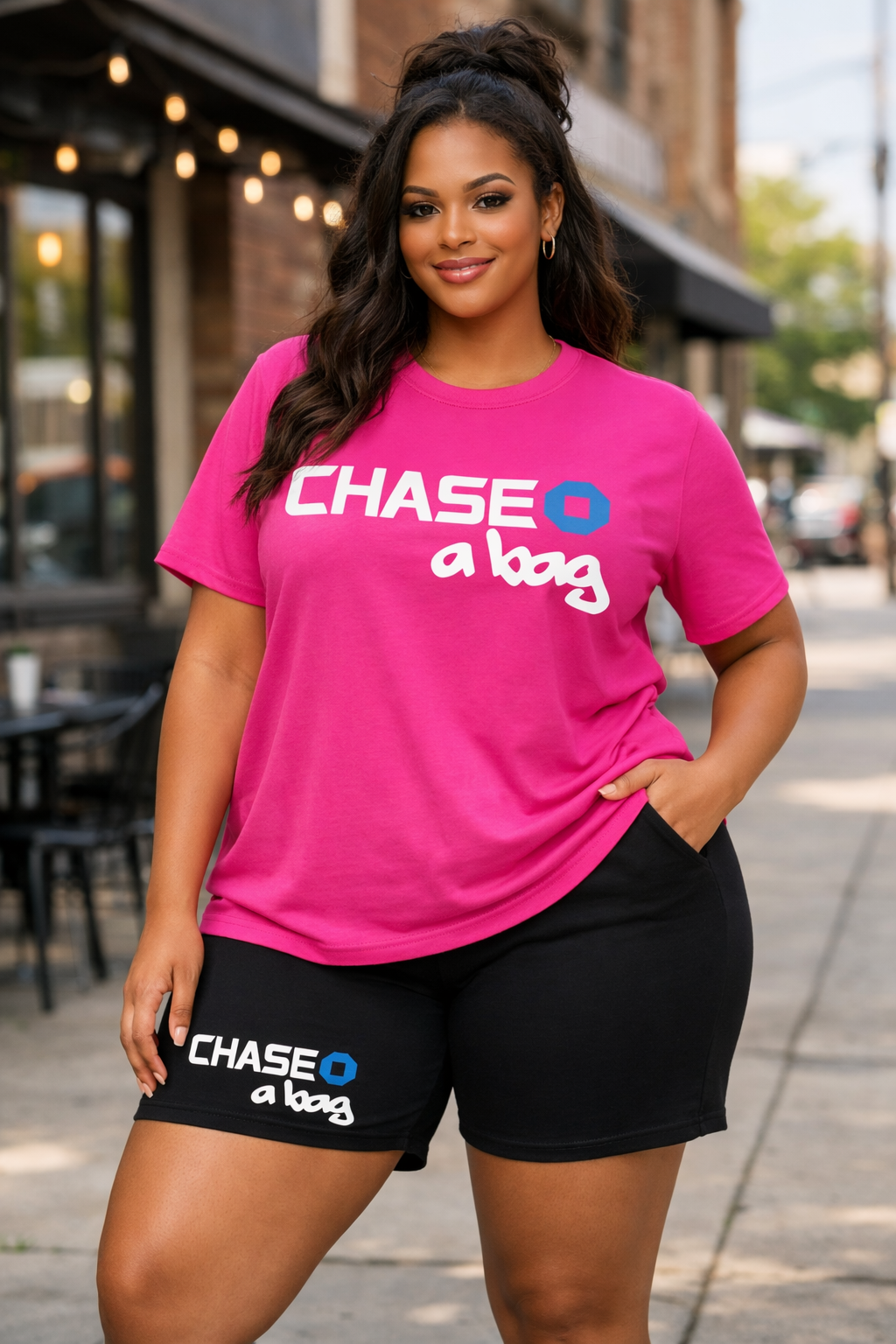 Chase A Bag Short Set