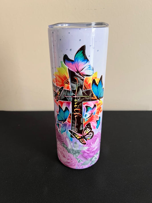 Blossoming Faith Tumbler