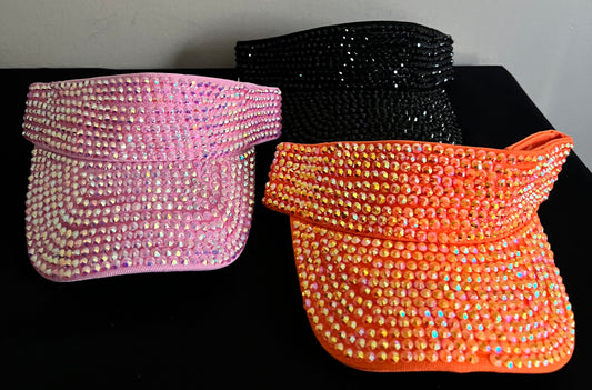 Rhinestone Visors