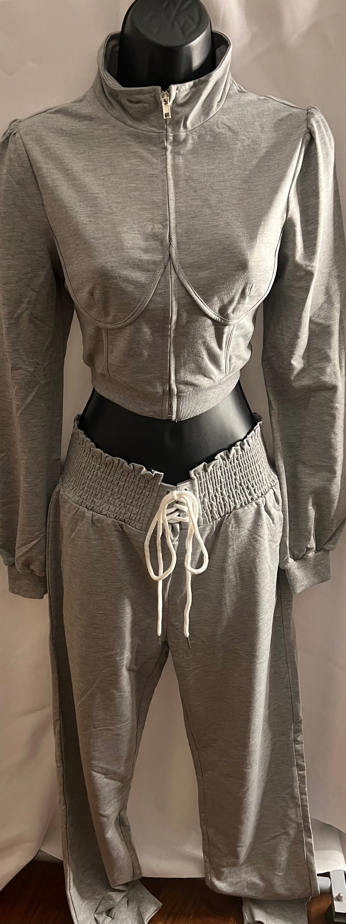Ari 2pc Corset Jacket Jog Set