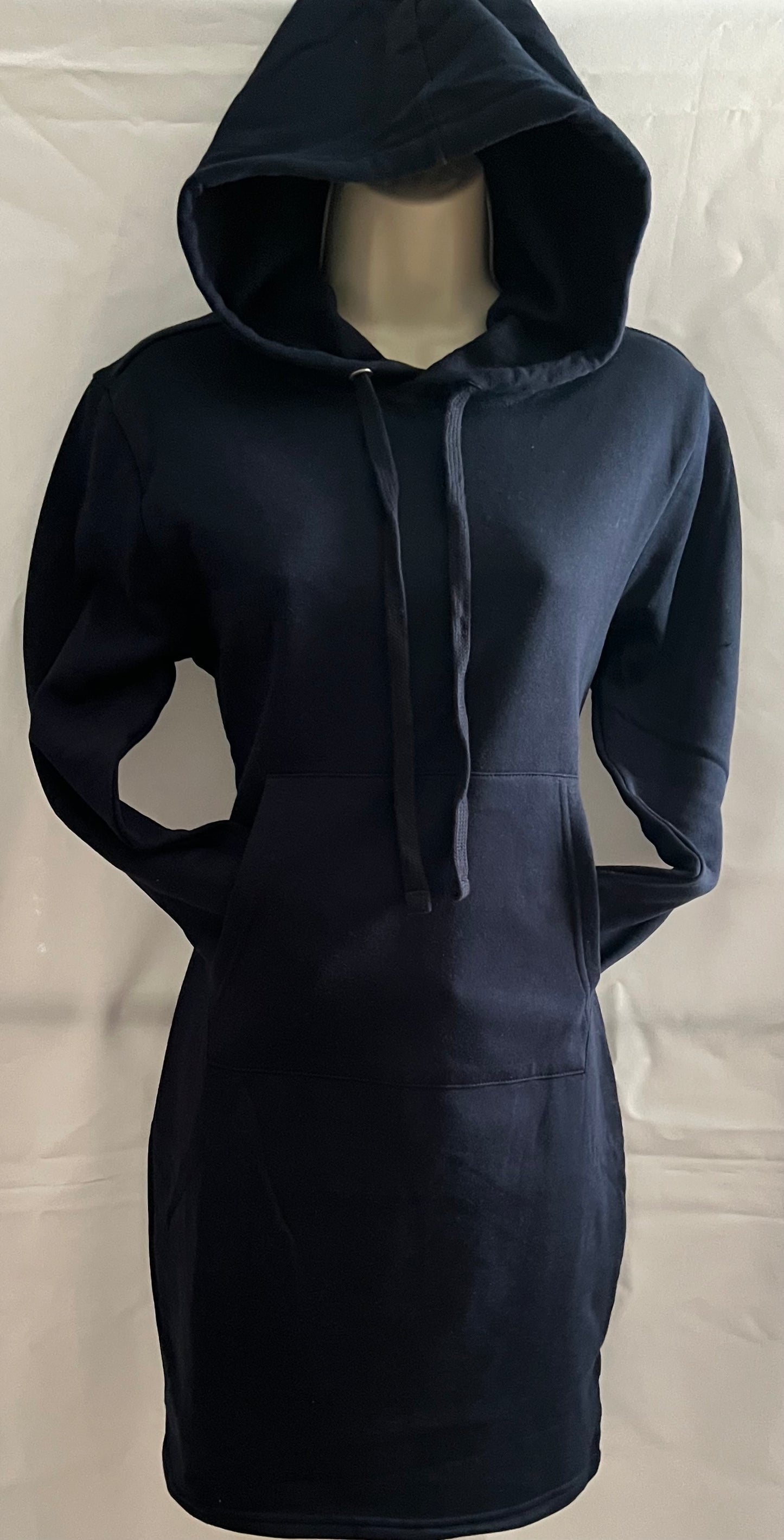 Lazy Day Hooded Sweatshirt Dress