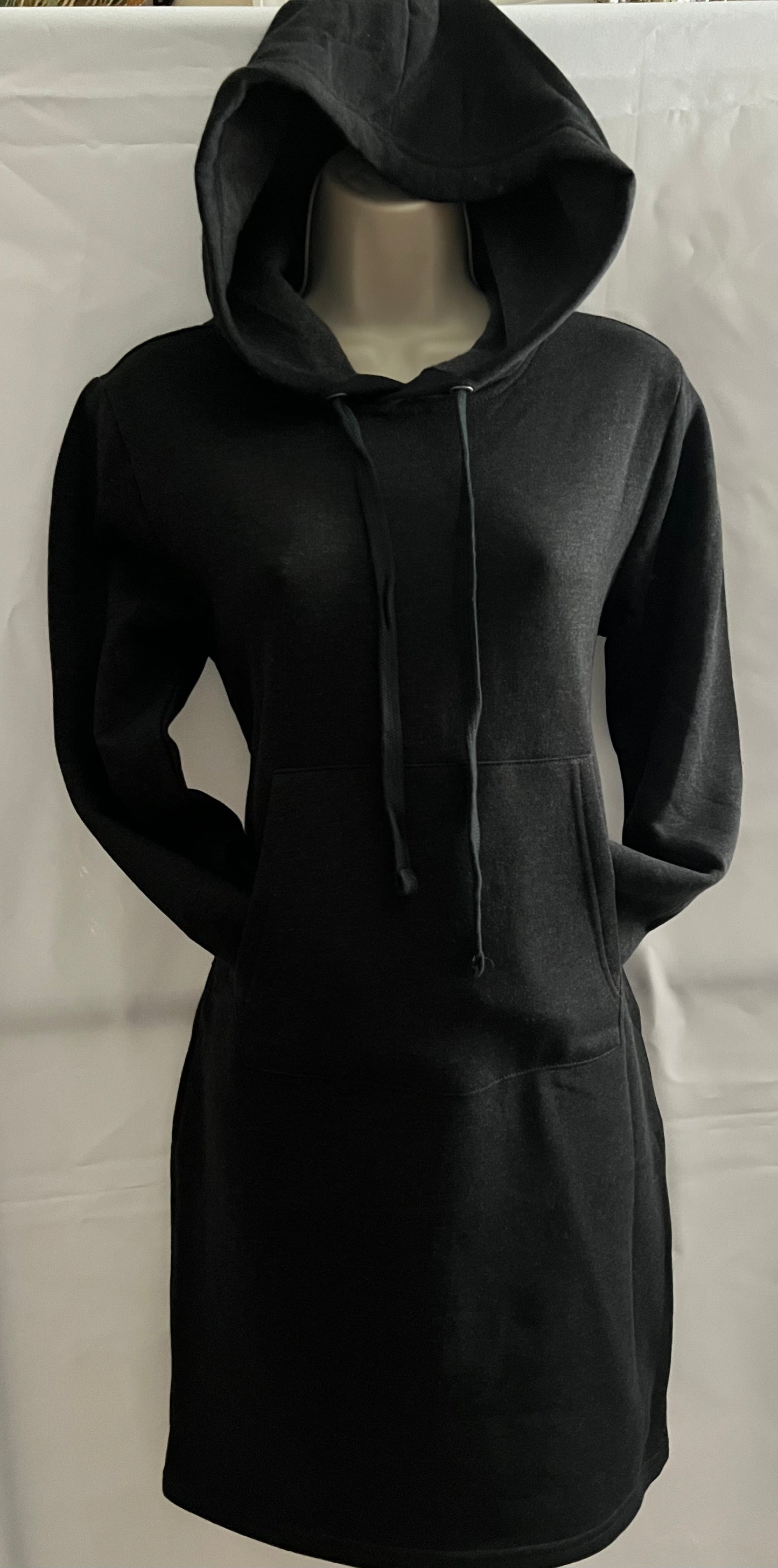 Lazy Day Hooded Sweatshirt Dress