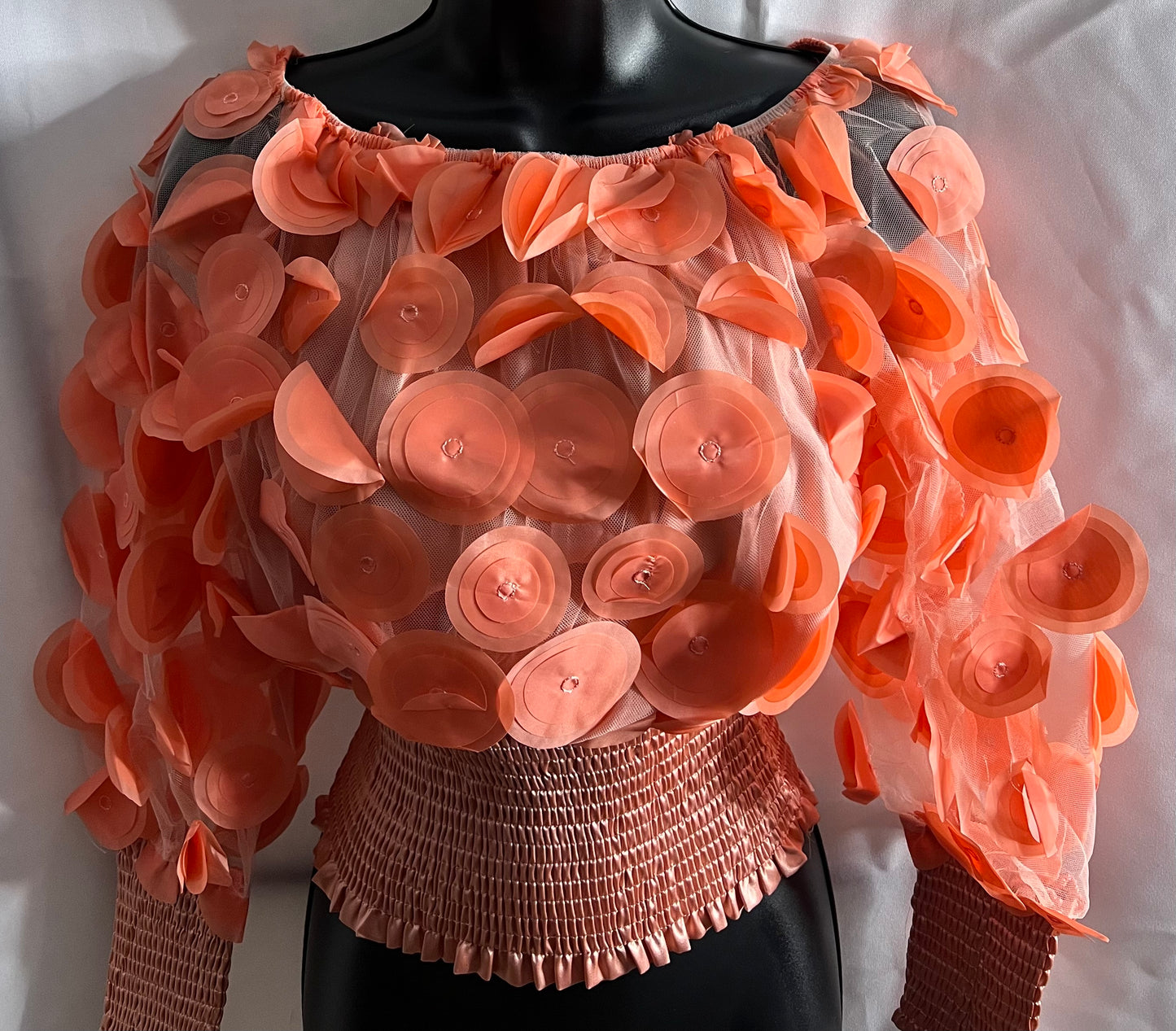 Circles Elastic Waist Top