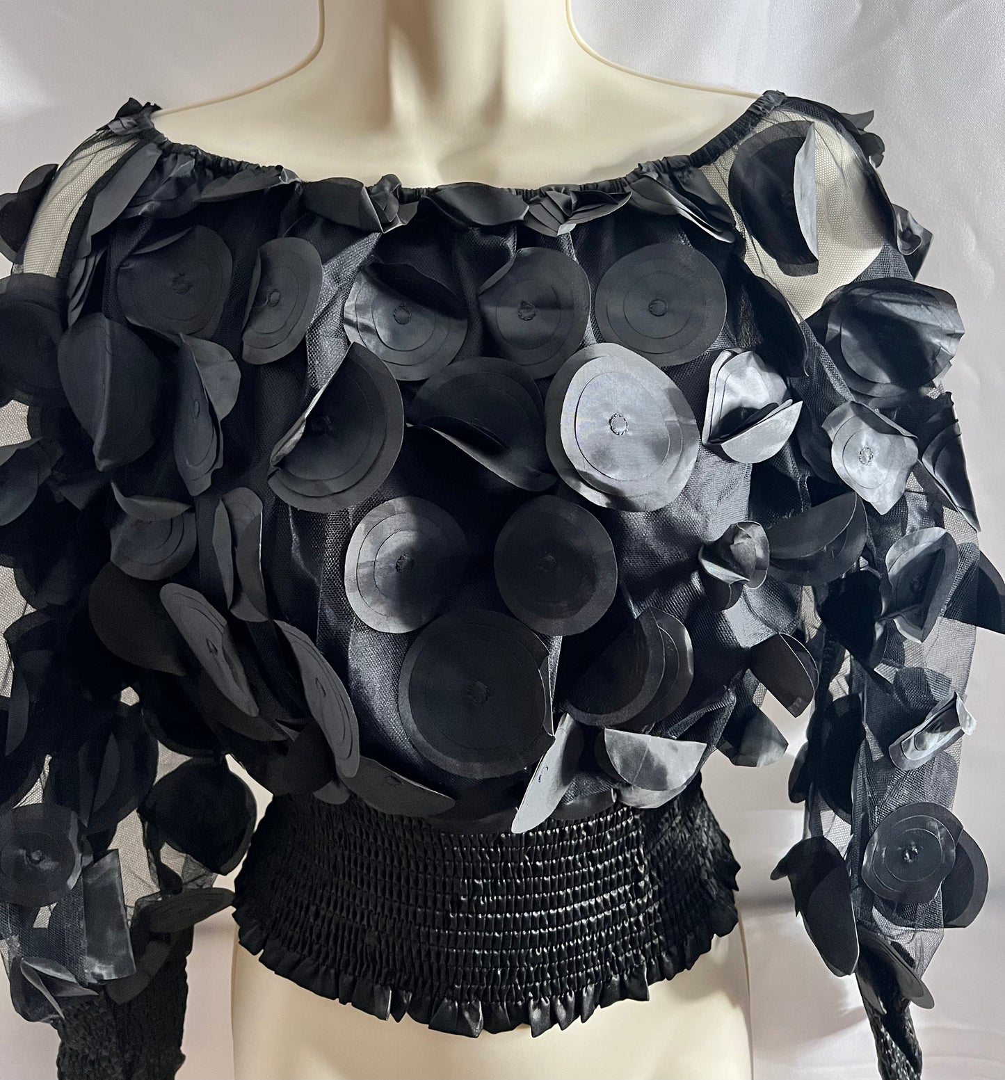 Circles Elastic Waist Top