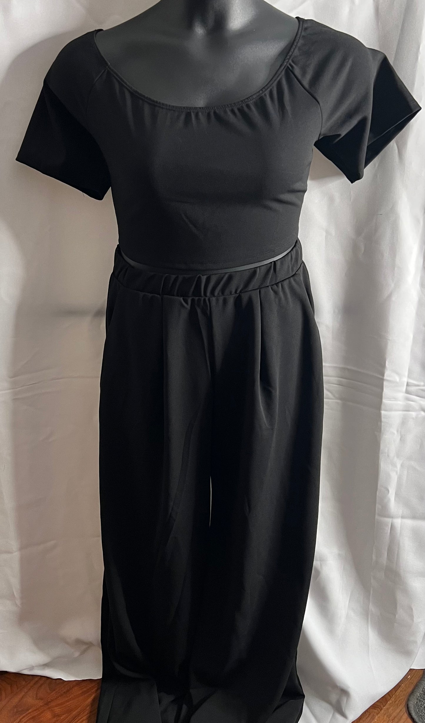 Black Butterfly Two Pant Suit