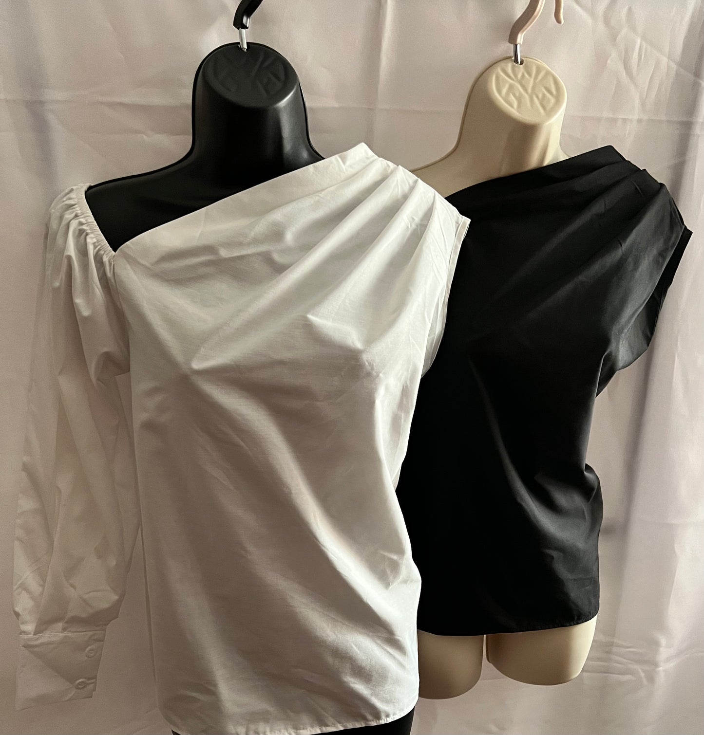 Asymmetrical Cold Shoulder Top