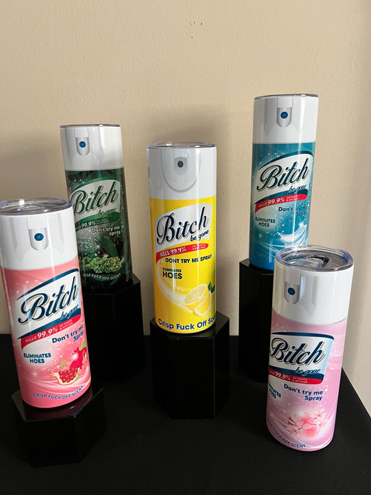 Bitch Be Gone Tumblers (White Top)
