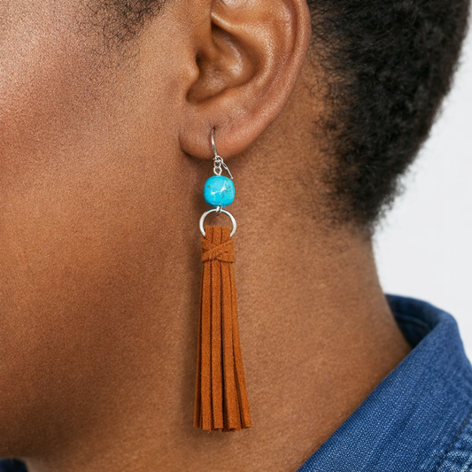 Turquoise Teardrop Earrings